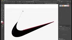 Illustrator: Nike Logo from JPG