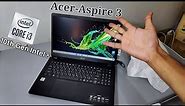 فتح صندوق ومراجعة لاب توب ايسر الجديد Acer aspire 3