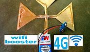 how to make mobile signal booster || wifi booster || cell phone network booster || jio net increase