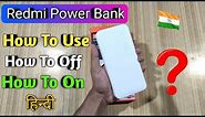 How to Use Redmi Power Bank 10000mah