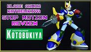 MEGA MAN X BLADE ARMOR KOTOBUKIYA | STOP MOTION REVIEW | ロックマンX ブレードアーマー コトブキヤ #rockmanx #megamanx