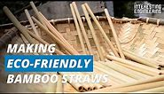 How to make reusable bamboo straws