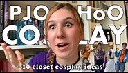 DIY Percy Jackson and Heroes of Olympus Costume Ideas || 10 Different Character Ideas For Halloween