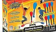 Stomp Rocket Original Dueling Rocket Launcher for Kids, 8 Rockets - Fun Backyard & Outdoor Kids Toys Gifts for Boys & Girls -Toy Foam Blaster Set Soars 200ft - Multi-Player Launcher Stand