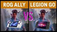 ASUS ROG ALLY vs. LENOVO LEGION GO in 10 Games