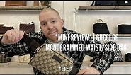GUCCI GG MONOGRAMMED WAIST BAG | BICESTER VILLAGE REVIEW | LUXURY SHOPPING