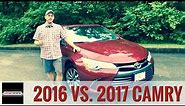 2016 vs 2017 Toyota Camry - LOYALTOYOTA