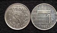 Netherlands 1978 - 1982 1 Gulden coin Before the Euro