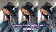 Most affordable 30 inch Deep Wave wig on AMAZON! FT. OSHINEY HAIR | ALISHA RENA