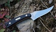 Legendary Old Timer 152OT Sharpfinger Knife -- Best Hunting/Survival Fixed Blade Knife