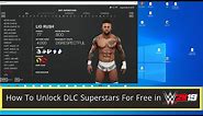 How To Unlock DLC Superstars For Free - WWE 2K19 Mods Tutorial
