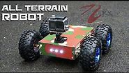All Terrain Adventure Robot Chassis Body with Action Camera Mount by NevonExpress | DIY Robotics