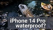 Is the iPhone 14 Pro waterproof? It depends.