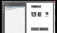 Yamaha YZF-R1 (1998) - Service Manual - Wartungsanleitung