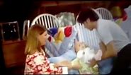 Full house - Michelle Tanner holds one of the twins !