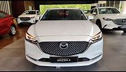 2023 Mazda 6 White Color - Superior Quality Sedan| Exterior and Interior Details