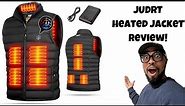 JUDRT Men's Heated Vest with Battery Pack
