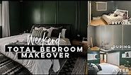 Green Bedroom Makeover | LEMON THISTLE