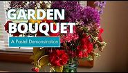 Free Pastel Demonstration Garden Bouquet