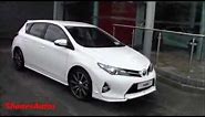 2014 Toyota Auris with the TRD Bodykit