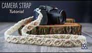 UNIQUE Camera Strap DIY | Macrame Tutorial