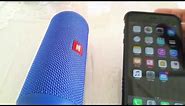 How to pair JBL Flip 3 to Iphone 6