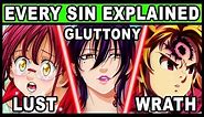 Every Character's Sin Explained! (Seven Deadly Sins / Nanatsu no Taizai)