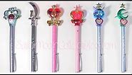 Sailor Moon Wand, Outer Senshi Liprods, Talismans, Chibimoon Wand Pointers 2014 Review