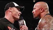 Raw: The Rock responds to John Cena and weighs in on their