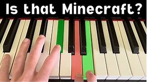 When you hit the wrong note and it sounds like Minecraft