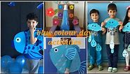 Blue colour day activities/ blue day activities/ paper craft / school activities/classroom displays