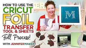 Amazing Cricut Foil Transfer Tool Projects — Full Process + Free Foil Designs!