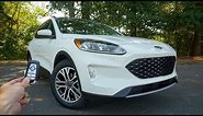 2020 Ford Escape SEL: Start Up, Test Drive, Walkaround and Review