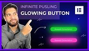 Glowing/Pulsing Button Effect In Elementor | Neon Button