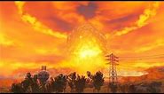 Fallout 4 - FULL Opening Nuke Scene Explosion | Quick Slip