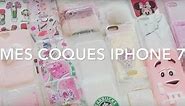 Mes coques iPhone 7 💕💕💕📱