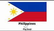 Philippines Flag Emoji 🇵🇭 - Copy & Paste - How Will It Look on Each Device?