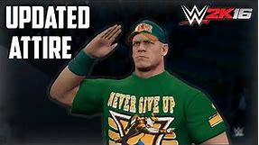 WWE 2K16 - John Cena Updated Green Attire Raw 12/28/15 (PS4)