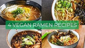 BEST Vegan Ramen Recipes + EASY Broths to make TODAY!