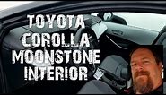 A look at the new Toyota Corolla moonstone interior