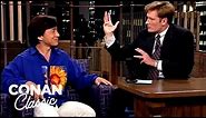Conan Attacks Jackie Chan | Late Night with Conan O’Brien