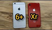 iPhone Xr vs iPhone 6 Plus