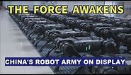 CHINA'S ROBOT DOG ARMY ON DISPLAY