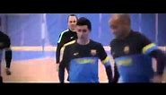 Andres Iniesta - Futsal Background