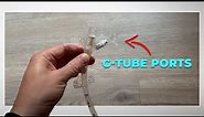 G-tube (gastrostomy tube) ports