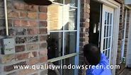 How To Measure and Install Window Screens and Solar Screens for Windows with Tracks