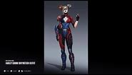 Suicide Squad: Kill the Justice League harley quinn waynetech outfit concept art