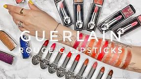 GUERLAIN Rouge G Customizable Lipsticks (new shades & cases)