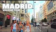 Madrid Walking Tour - From Gran Via to Puerta del Sol - Spain 🇪🇸 4k
