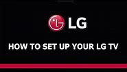 How to set up your LG TV | Install LG Apps | 2023